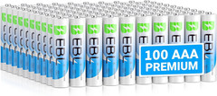 EBL AAA ,AA Alkaline Batteries 1.5V Lot of Triple A,10 Years shelf Life