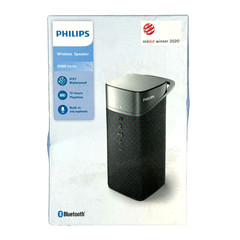 Philips TAS3505 Black 3000 Series Waterproof 10 Hours Playtime Bluetooth Speaker