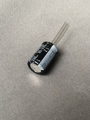 Lof of 4 Rubycon 330 uF 35v Electrolytic Capacitors, Radial Lead