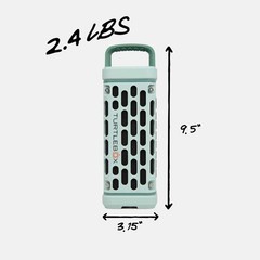 TURTLEBOX Ranger Bluetooth Portable Speaker 2″ River Rock