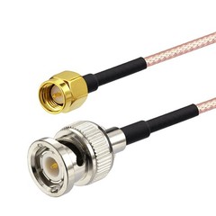Superbat SMA Male to BNC Cable 6inches + 5pcs 15 cm, RG316