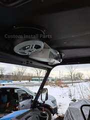 6.5″ 6 1/2″ ANGLED SPEAKER POD ADAPTERS MOUNT GOLF CART BOAT ATV UTV RV CONSOLE