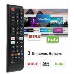 2 PK Universal TV Remote Control for All Samsung Smart TV LED LCD HDTV 3D Series