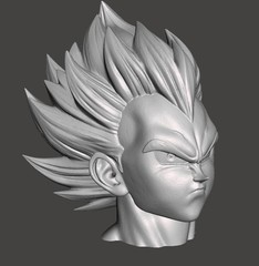 Vegeta Headphone Stand – Dragon Ball Z Headphone Holder – Gift for Gamer Dad