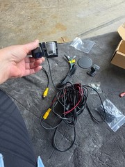 Eway license plate backup camera kit