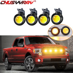 Raptor SVT Style Amber Front Grille Mark light For Dodge RAM 1500 2500 3500 4500