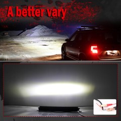 4x 7Inch 20000W LED Work Light Bar Flood Spot Pods Offroad Fog Driving ATV Truck