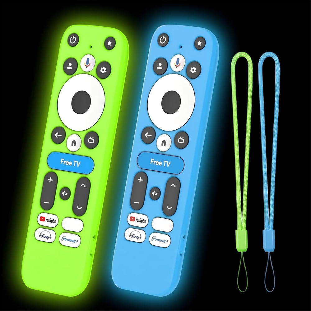 2Pack Climberer 4K Pro Remote Case Cover – Compatible with Free TV Button Onn 4K