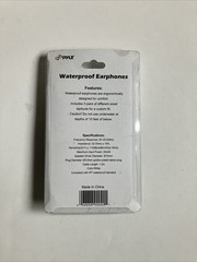 NEW PyleHome PWPE10W Wired Waterproof Ear Marine Swimming Headphones – White
