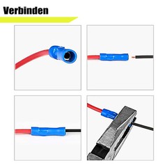 6x A Circuit Fuse Add Blade Tap Mini 15Amp 20Amp Zinc Alloy For Car Boat Truck