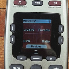 Logitech Harmony 650 Programmable Universal Remote Color Screen Tested Used