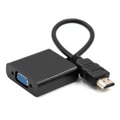 1080P HDMI Male to VGA Female Video Cable Cord Converter Adapter For PC Monitor