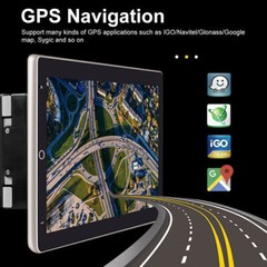 10.1″ Android 15 Touch Screen Car Stereo Radio GPS WIFI BT Double 2DIN Rotatable