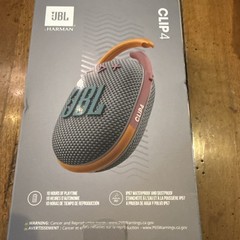 JBL Clip 4 Portable Bluetooth Speaker (JBLCLIP4GRYAM) Gray New Free Shipping