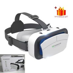 Shinecon 3D VR Glasses Virtual Reality Viar Goggles Headset Devices Smart Helmet