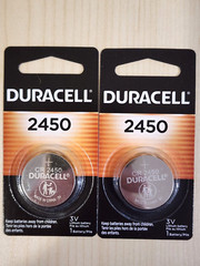 2 Packs DURACELL CR2450 ECR2450 3V Coin Cell Lithium Battery EXP. 01/2034