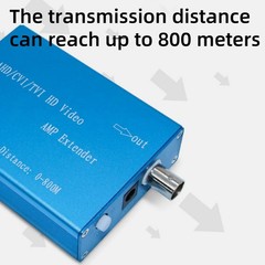 Plug And Play Coxial Cable AHD/TVI/CVI/CVBS 1080P Video Amplifier Extender