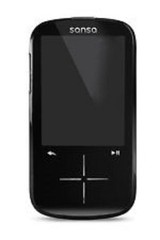 SanDisk Sansa Fuze + Black 4 GB MP3 Media Player Digital LCD FM radio SD Slot
