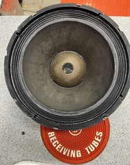 Pair 1965 Altec 414Z Speaker Drivers 16 Ohm Original Cones New Surrounds