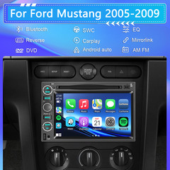For Ford Mustang 2005-2009 Android Apple CarPlay Car Stereo Radio CD DVD Player