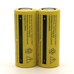 2pcs ETSAIR 26650 Battery 12800mAh 3.7V Li-ion Rechargeable Cell For LED Torch