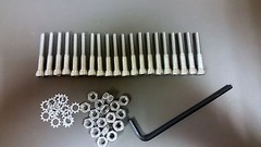 Pipe/Tubes Clamps Green Insulators OD 7/8″ (Lot of 10 pairs) With SS Hardware