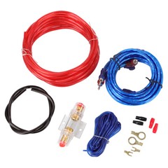 Car Audio Cable Kit 1500W Amp Amplifier Install RCA Subwoofer Sub Wiring 8 Gauge