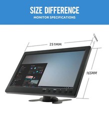 2nd Screen 10″ IPS Portable Monitor HDMI External Display IPS for PC Tablet