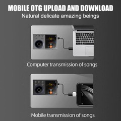Digital HiFi MP3 Player With Bluetooth USB Lossless High Sound Quality DSD 256GB