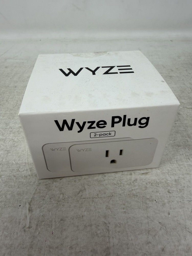 2-Pack WYZE Smart Plug – Works with Alexa & Google – WLPP1CFH