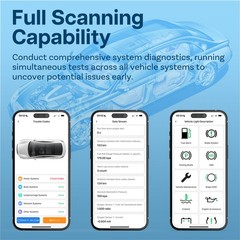 OBD2 Scanner Bluetooth 5.4 by MMOBIEL – Car Scanner for iPhone iOS & Android