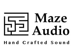 Maze Audio Ref3 Braided 4ft AC Power Cord 12 Gauge Audio Audiophile Black/Orange