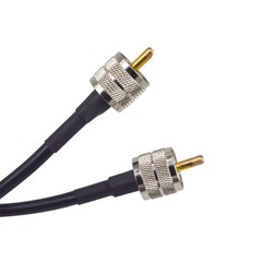 50ft RG58 UHF PL259 Coaxial Coax Cable male to male for CB Radio Antennas 50-Ohm