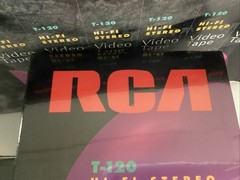 8 New RCA T-120 VHS Up To 6 Hours Hi-Fi Stereo Video Recordable Tape VCR