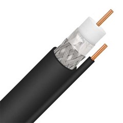 DirecTV EnviroReel CR04BSR0-05 Black 1000 ft RG6 Solid Copper Coaxial Cable