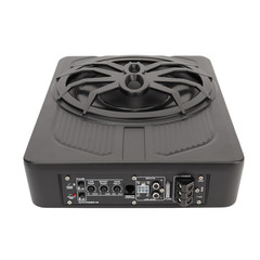 10″ 1000W Slim Under-Seat Subwoofer Powered Car Truck Sub w/ Amplifier Speaker