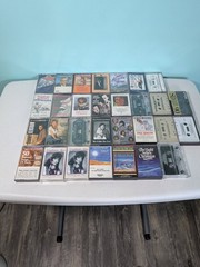 Cassette Tapes Various Artists And 1 Sealed Blank Tape Bulk Lot Of 29