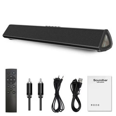 Bluetooth Sound Bar Speaker for TV PC AUX USB 16 Inch Portable LP-S16 BRAND NEW!