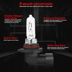For GMC Sierra 1500 2500 HD 3500 HD 2007-2014 Halogen Headlight Bulb High Low BP