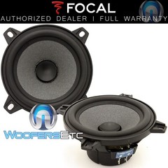 FOCAL CAR AUDIO POLYGLASS 4″ MIDRANGE FROM ISN100 COMPONENT SPEAKERS PAIR NEW