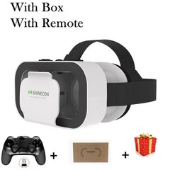 Shinecon 3D VR Glasses Virtual Reality Viar Goggles Headset Devices Smart Helmet