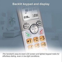 AT&T 3 Handset Cordless Home Phone System Caller ID Call Waiting Speakerphone