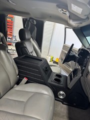 Chevy Silverado Gmc Sierra 03-06 Center Console Subwoofer Box For 1×12