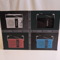 AM/FM Radio with Best Reception AC or Battery Operated Portable Radio with Big