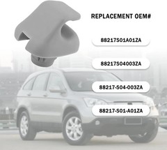 2PCS Sun Visor Clip,Durable Car Visor Clip Hook Replacement OEM#88217S01A01ZA,88