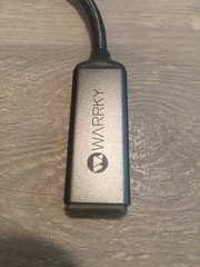 NEW Displayport to HDMI adapter (4K, UHD), Warrky 24K Gold- Plated