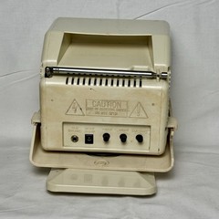 Vintage Rare Retro CATRON 4.5” Portable Black & White Mini TV Travel NO PLUG