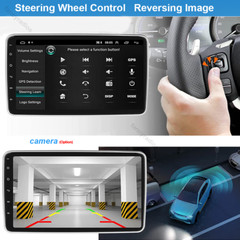9inch Android 13 4+64GB Car Stereo Radio GPS WIFI Apple Carplay Double 2 Din BT