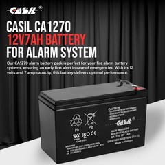CASIL 12V 7AH for npw36-12 gp1272 np7-12 bp7-12 ps-1270 cy01 UB1280 Yuasa Ener