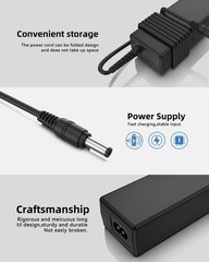 42V 2A Adapter Charger Compatible with Jetson OTG Elite 16″ Folding E-